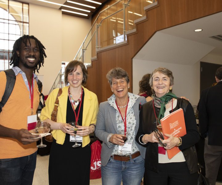 2018 COLLABORATIVE JOURNALISM SUMMIT:   The Center for Cooperative Media held the 2018 Collaborative Journalism Summit at Montclair State, featuring a day-and-a-half of panels, roundtables, networking, and socializing on media issues.

Photos by Danielle Oliveira Weidner